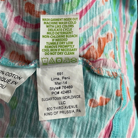 Lilly Pulitzer Eliza shift Dress Jellies Be Jammin 30364 - Picture 6 of 7